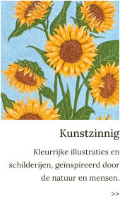 Kunstzinnig Kleurrijke illustraties en schilderijen, geïnspireerd door de natuur en mensen. >>
